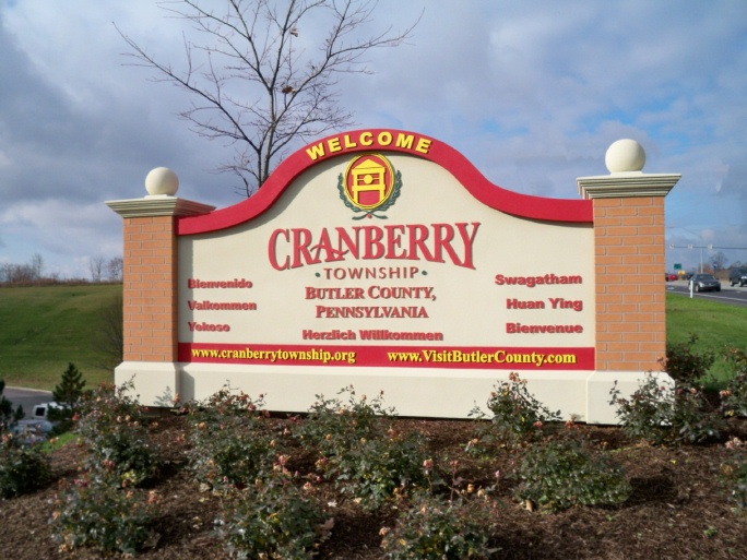 F15006 - Welcome to Township Monument Sign