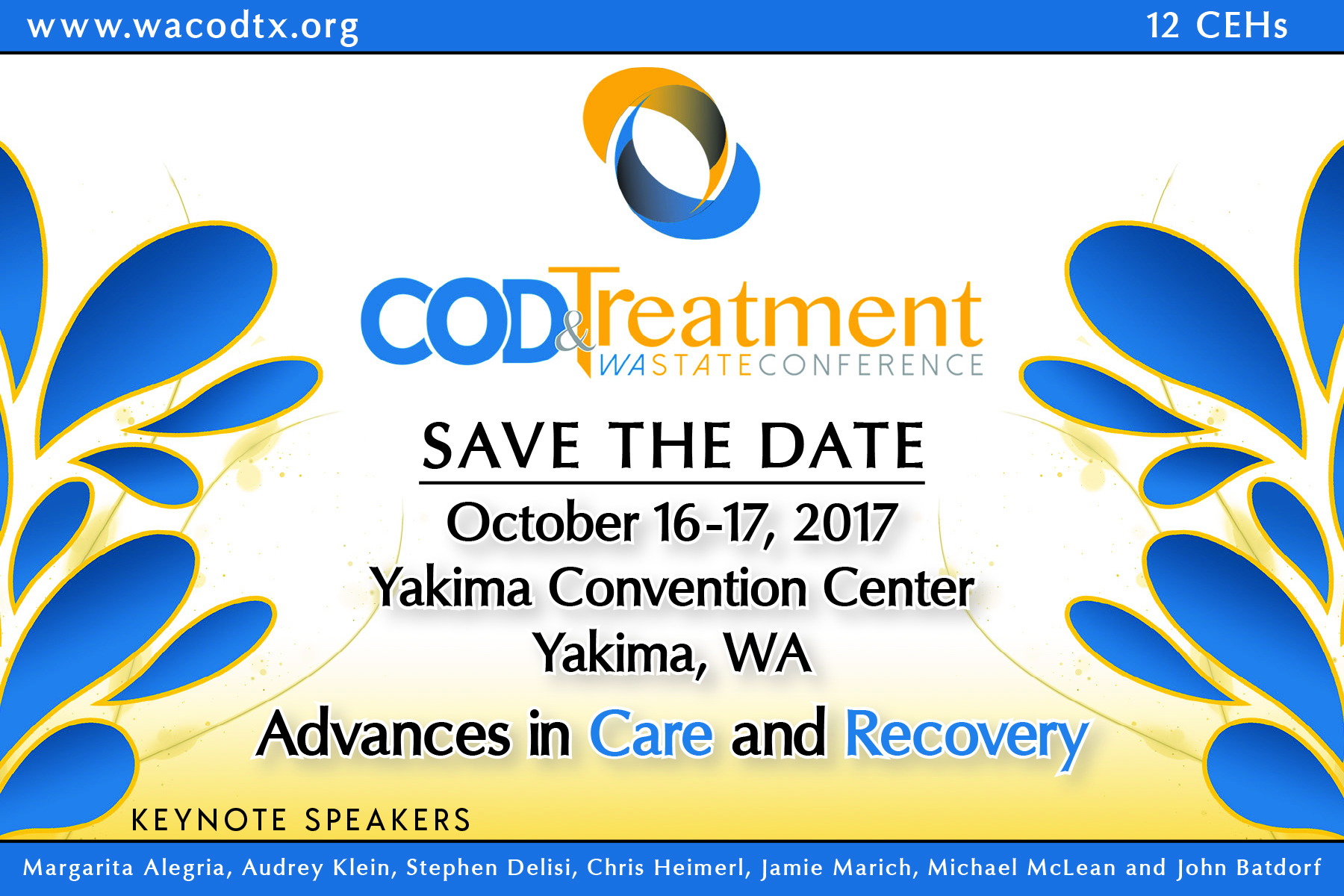 2017 Co-Occurring Disorder & Treatment Conference