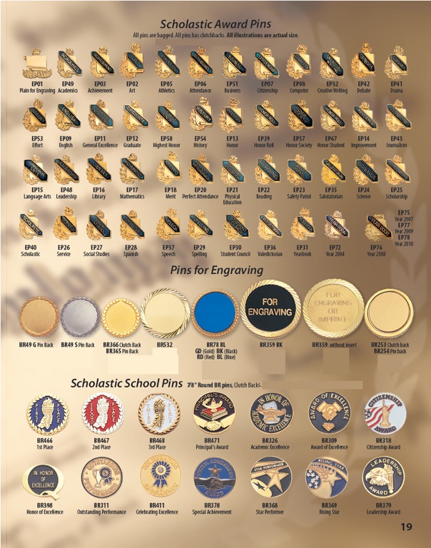 Recognition Pins 4