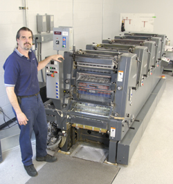 Heidelberg GTO DI 5-Color Direct Image Press