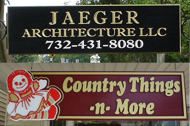 Carved Signs