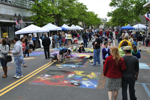Community Mosaic Street Painting Festival