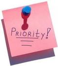 Priority sticky note