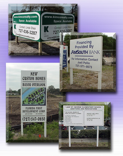 real estate sign design. Personalize real estate signs