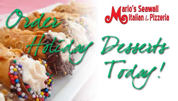 Order Holiday Desserts