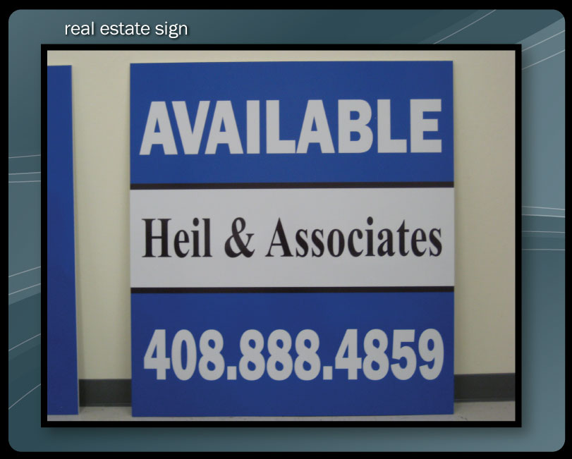Yard and Real Estate Signs