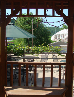 Gazebo at Eagles Landing Winery