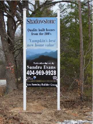 Shadow Stone Site Sign