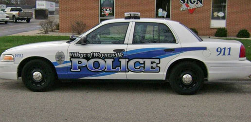 Reflective Vehicle Graphics - Waynesville Police