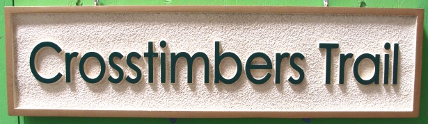 H17022 - Sandblasted HDU Street Sign