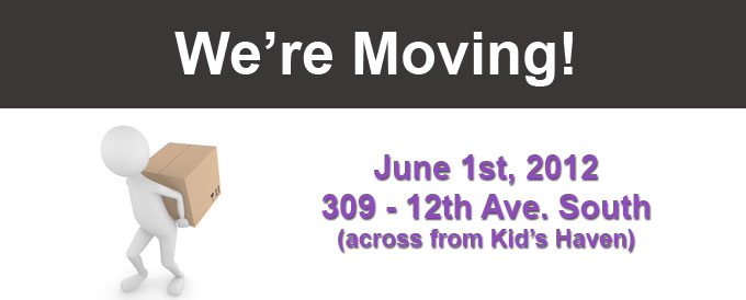 We're moving