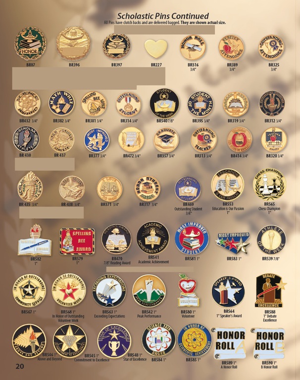 Recognition Pins 6