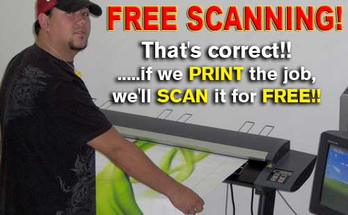 Scanning - Large Format