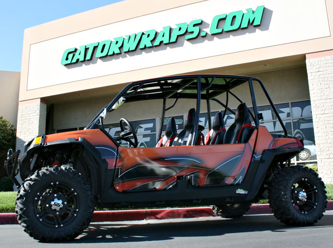 Orange Custom Rzr