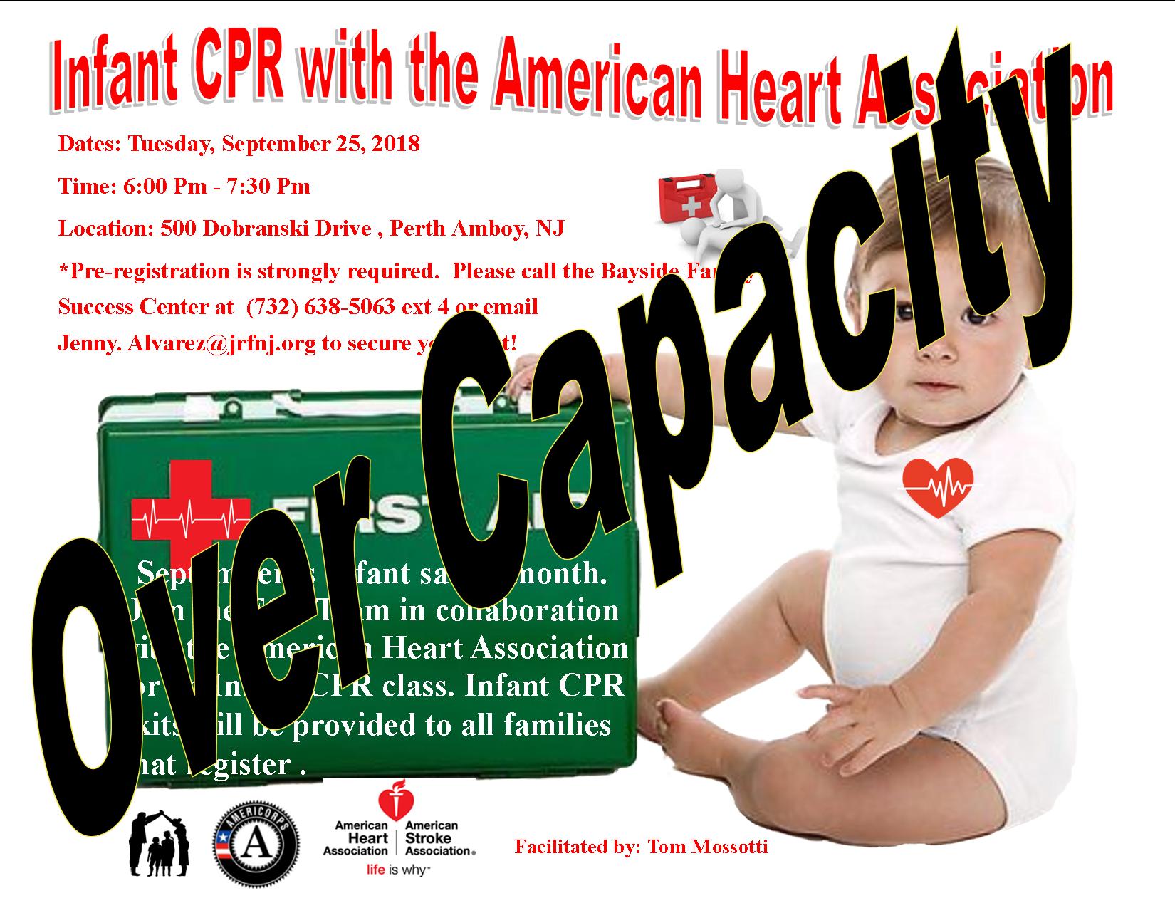 Infant CPR class