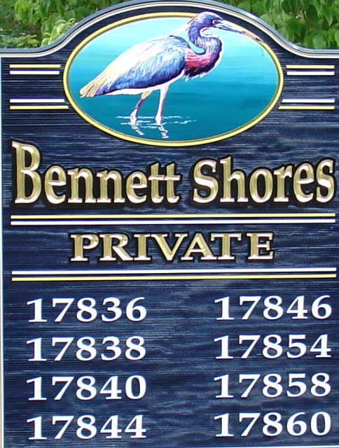 Sandblasted and Carved Signs