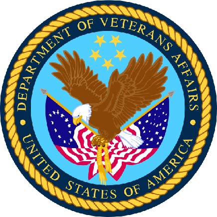 U30280 - Department of Veteran's Affairs Seal Carved 3D Wall Plaque