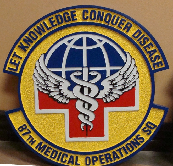 V31570 - Air Force Medical Group Plaque