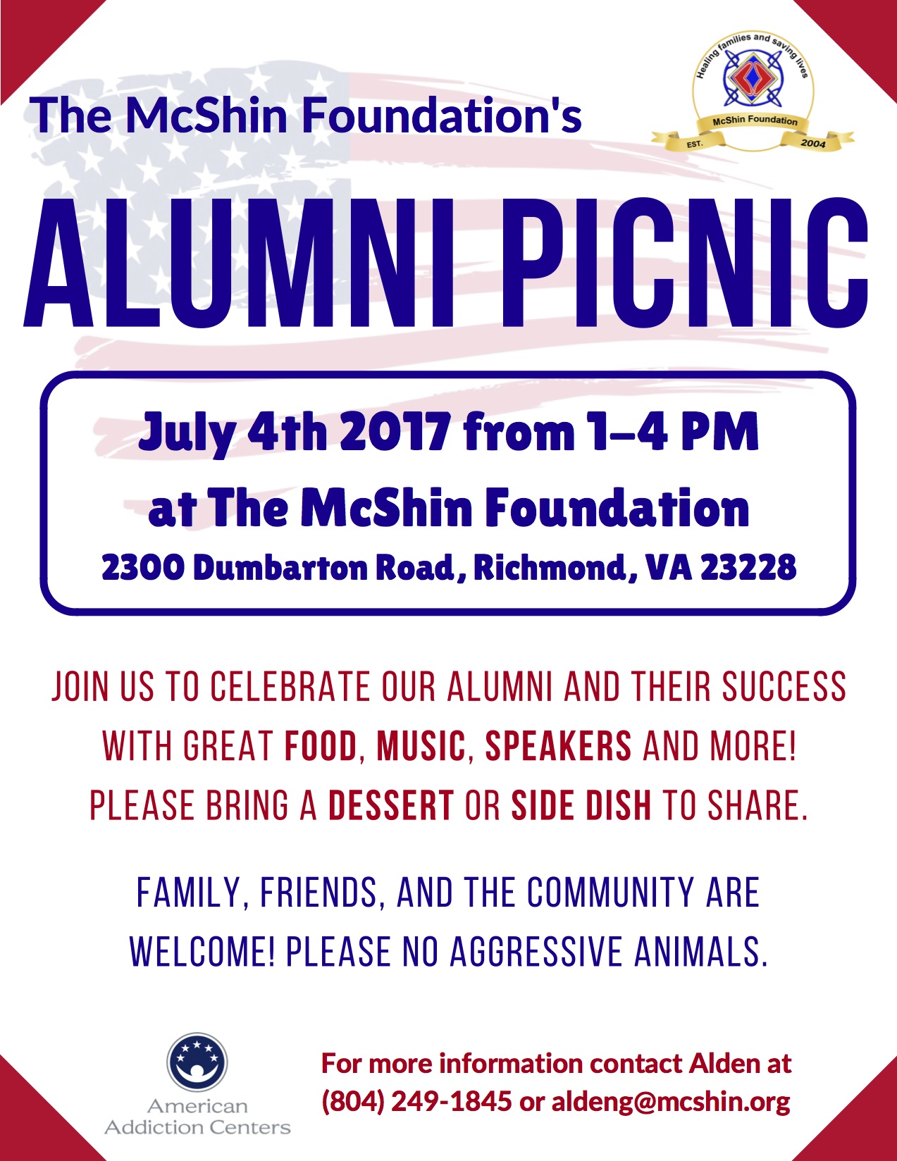 The McShin Foundations Annual Alumni Picnic