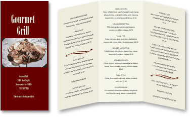 Menus