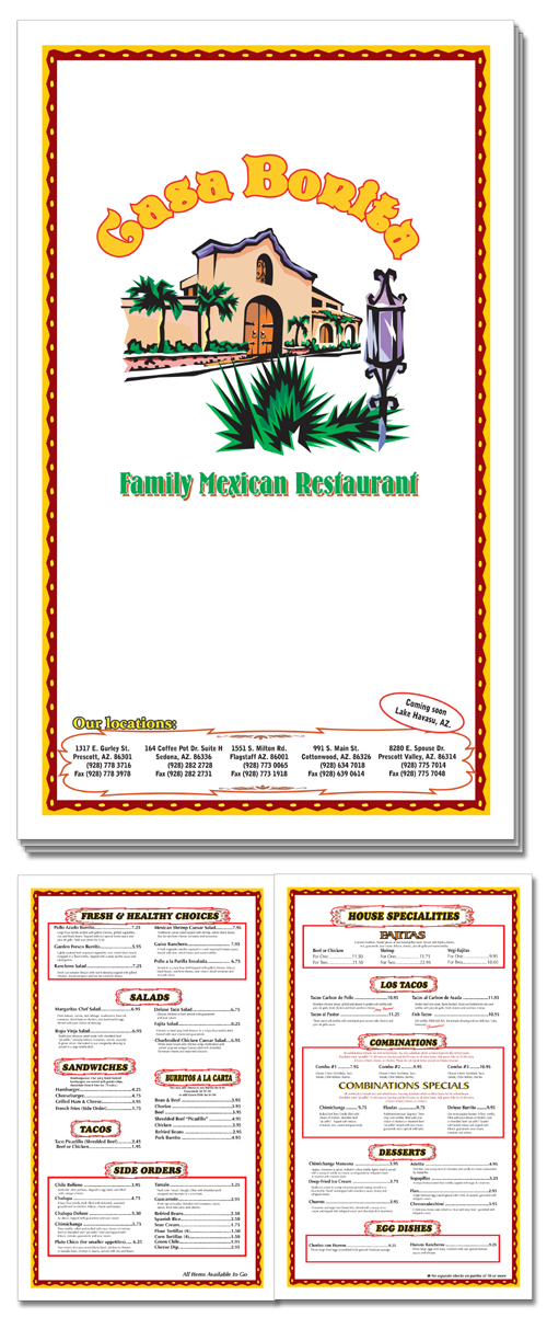 Menus