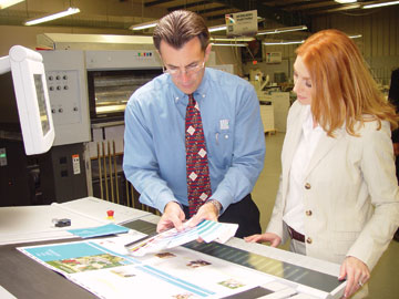 Mele Printing's Sales & Press Staff are perfectionists when it comes to color matching.