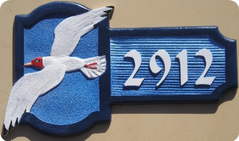 M2124 - Address Plaque