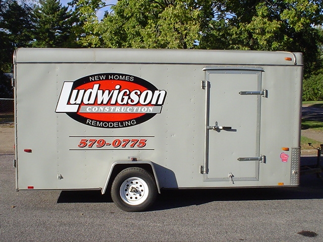 Ludwigson Construction Trailer