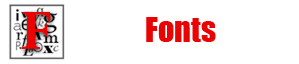 Font Specifications