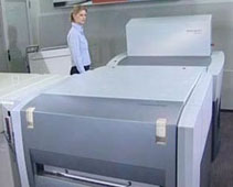 Heidelberg Prosetter computer to plate system with full digital trap/impose pdf workflow.