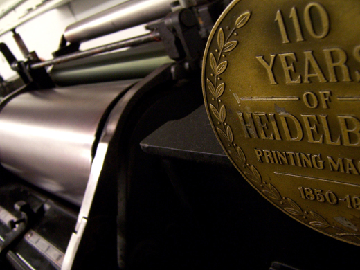 Letterpress Department