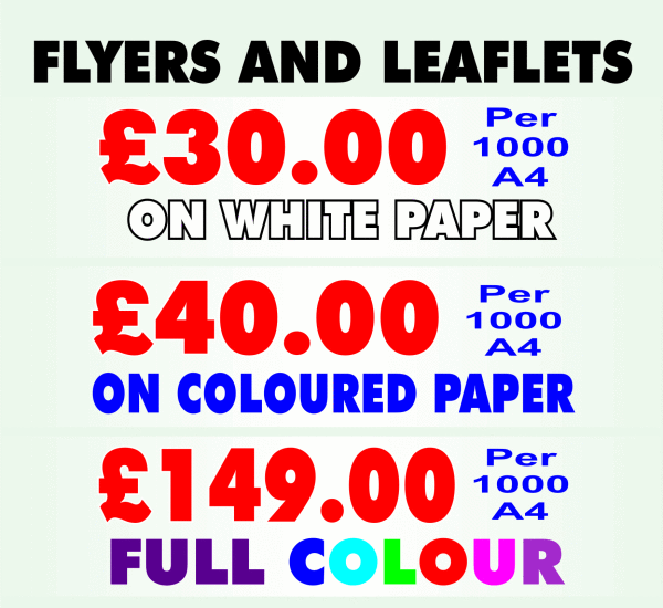 Posters Any Size Flyers & More