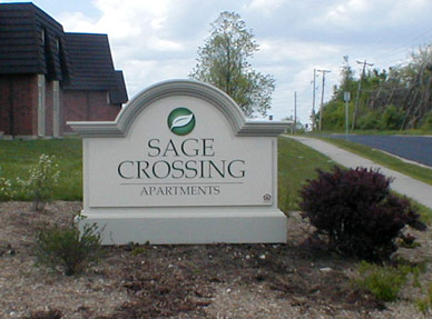 Gateway Sign - Routed