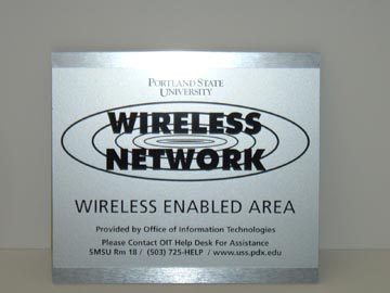 PSU ADA Sign