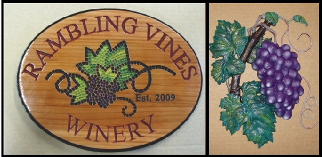 Carved Wood Signs