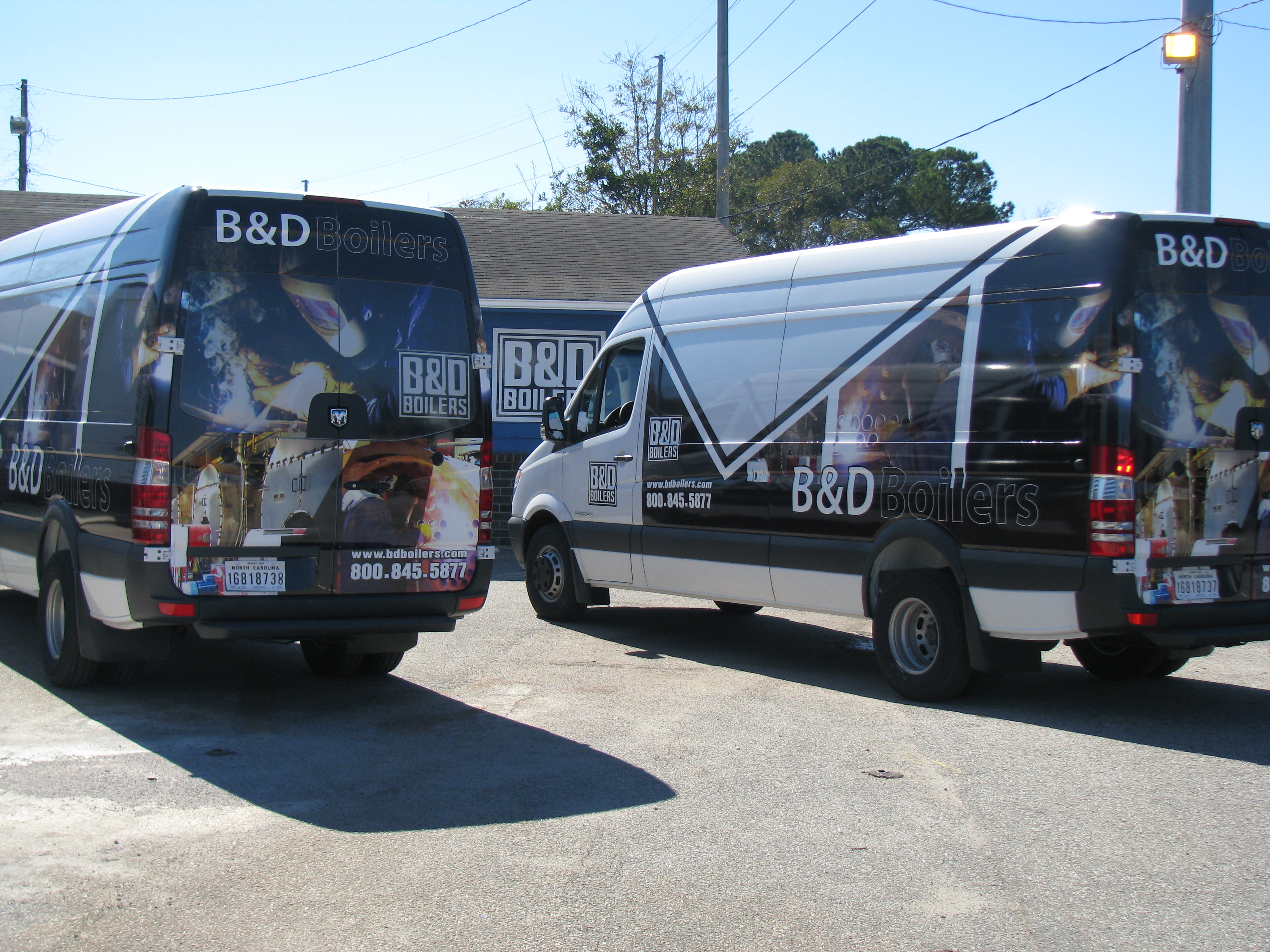 B&D Boilers Sprinter Vans