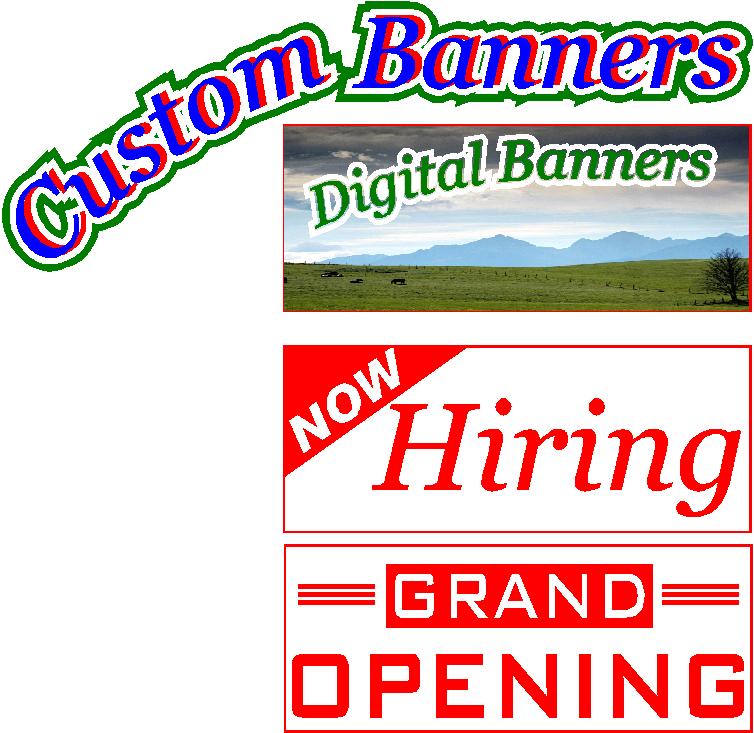 Banners (vinyl/digital)