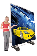 Outdoor Banner Stand