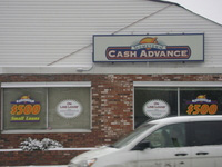 Retail Signs - Cash Advance