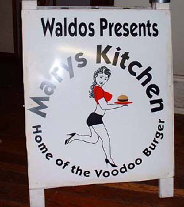 Front of A-Frame Sandwich Sign