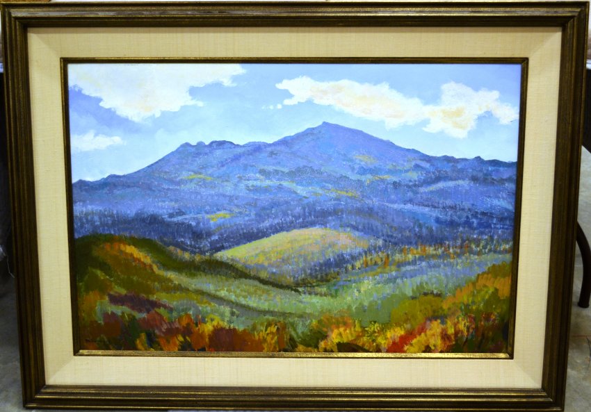 Grandfather Mountain in the Fall from Misty Mountain