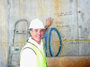 The Arc of NJ memorialized at World Trade Center site