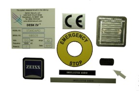 Equipment Identification Products