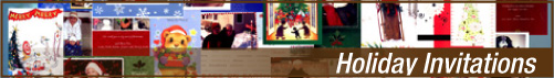 Holiday Card Invitations