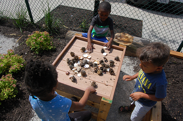 Nature Explore Outdoor Classroom at Northbridge Childcare Center
