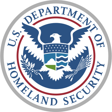 U30171 - Department of Homeland Security Seal Carved Wood Wall Plaque
