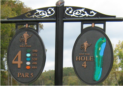 Golf Course Signs