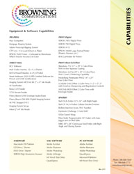Browning Communications Capabilities