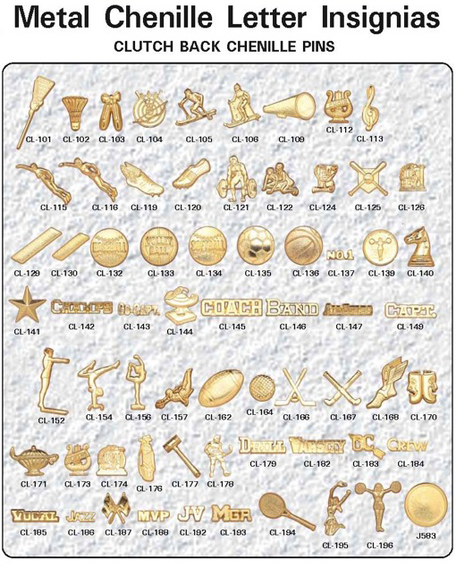 Recognition Pins 12
