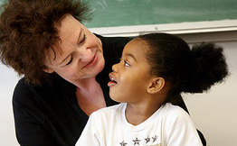 Child and Childcare Provider Reading